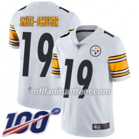 Miesten Pittsburgh Steelers NFL Pelipaita JuJu Smith-Schuster 19 Nike Valkoinen 100th